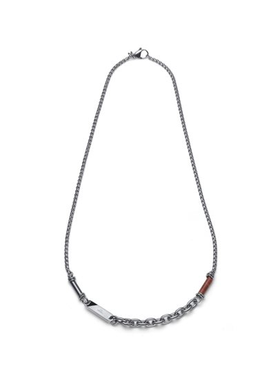 Collana Unoaerre Uomo Aeternum in Acciaio 000XXH0014000 - 000XXH0014000